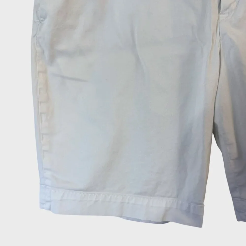 Polo Ralph Lauren Chino Short White Men's 33 Stretch Classic-Fit Preppy Vacation